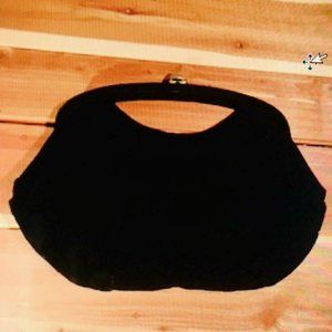 Vintage Black Clutch